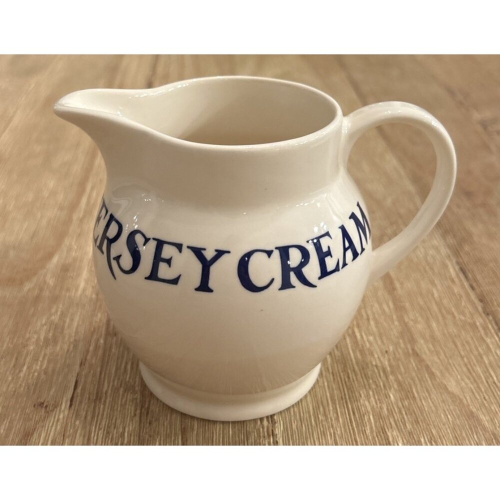 Emma Bridgewater Toast & Marmalade Creamer Fresh Milk Jersey Cream Blue